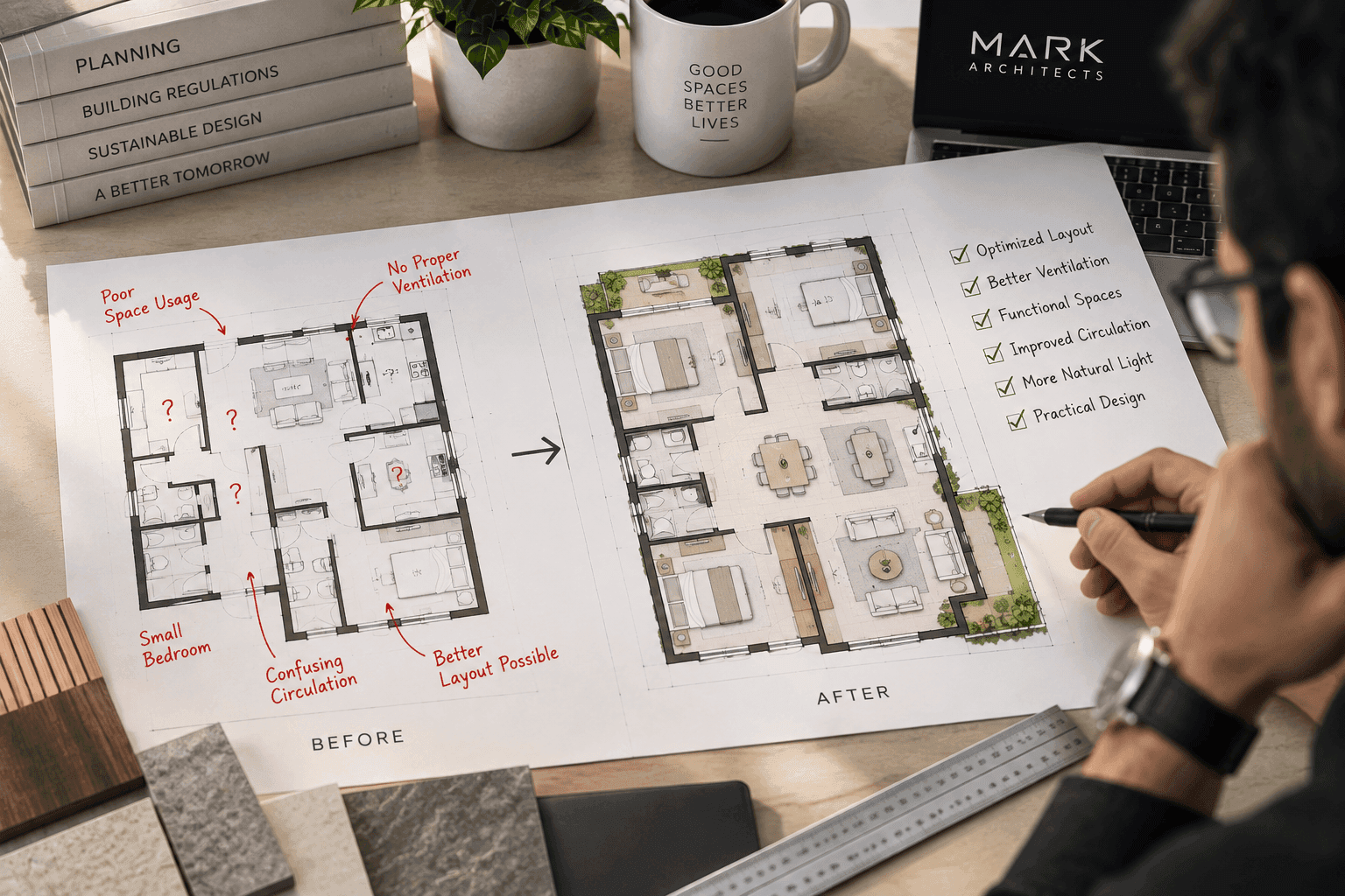 House Plan Correction (10 Marla)